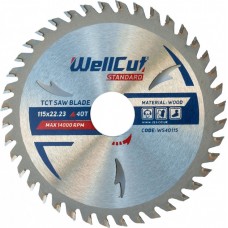 Диск пильний WellCut Standard 115х22.23 40Т